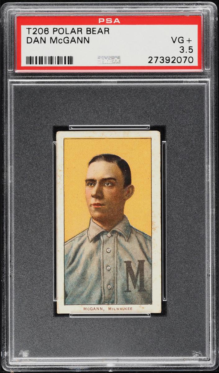 1909-11 T206 Baseball Dan McGann #NNO SGC 1.5