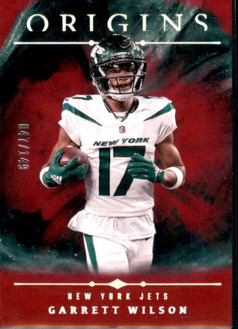 2024 Panini Origins Football Red Garrett Wilson #77