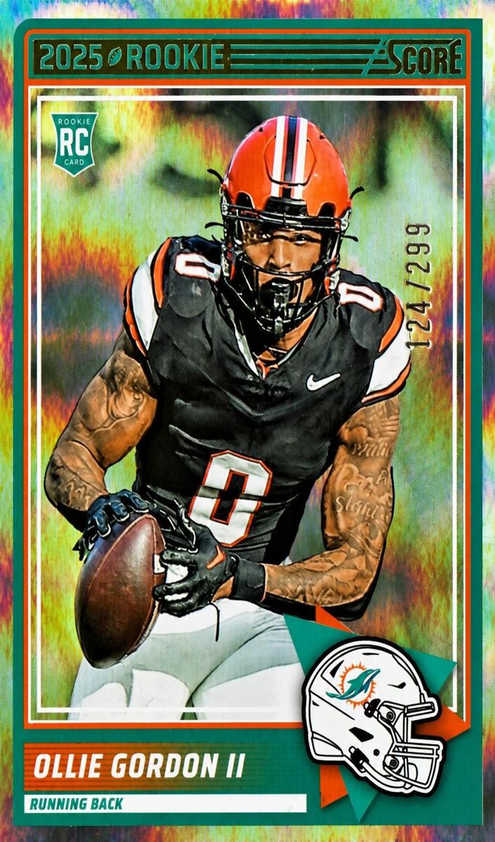 2025 Panini Score Football Circular Ollie Gordon II #10