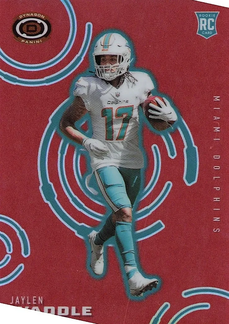 2021 Panini Chronicles Football Red Jaylen Waddle #D-10 PSA 10