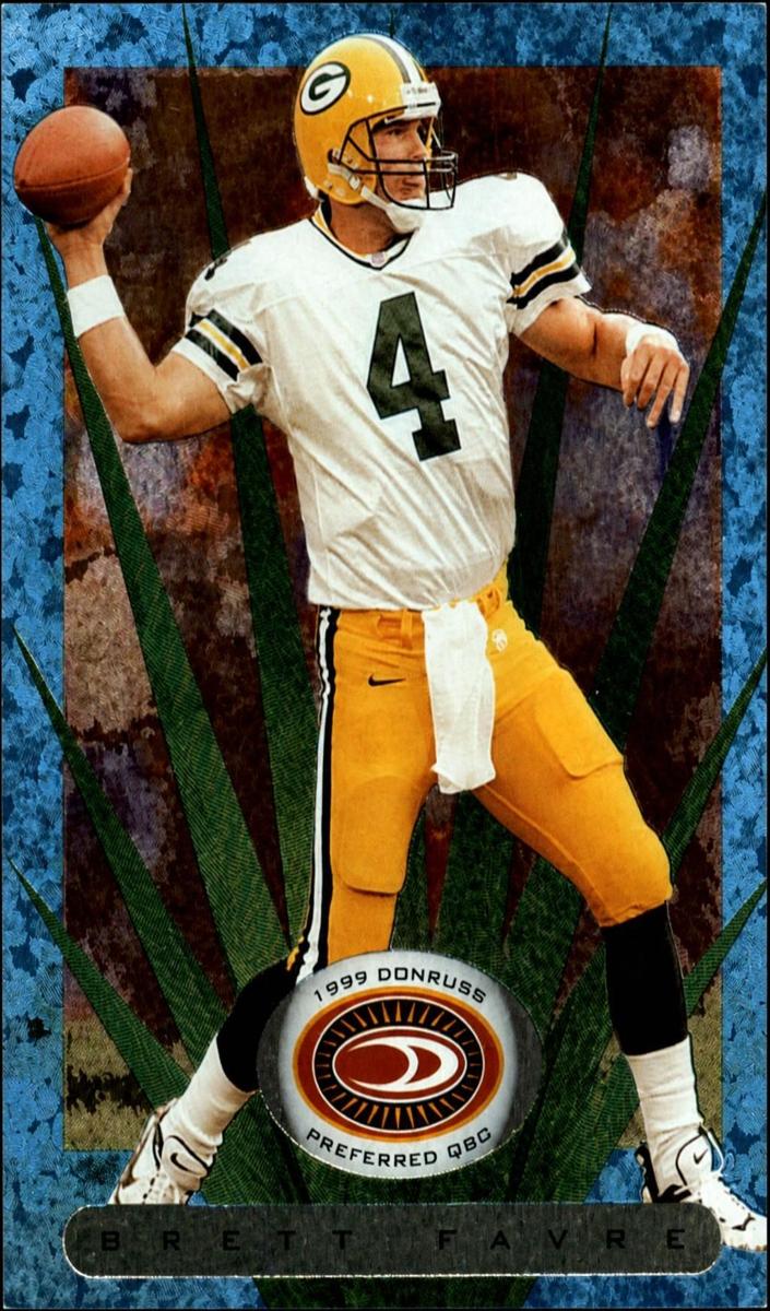 1999 Donruss Preferred QBC Football Brett Favre #110