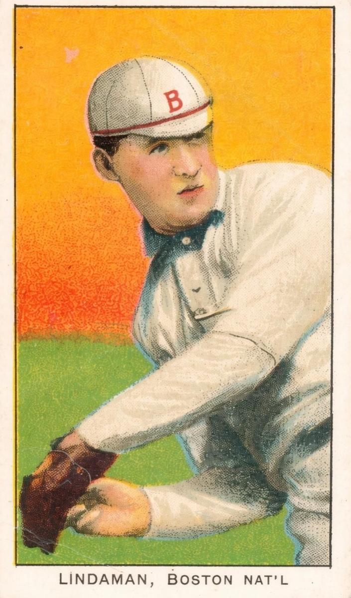 1909-11 T206 Baseball Vive Lindaman #NNO
