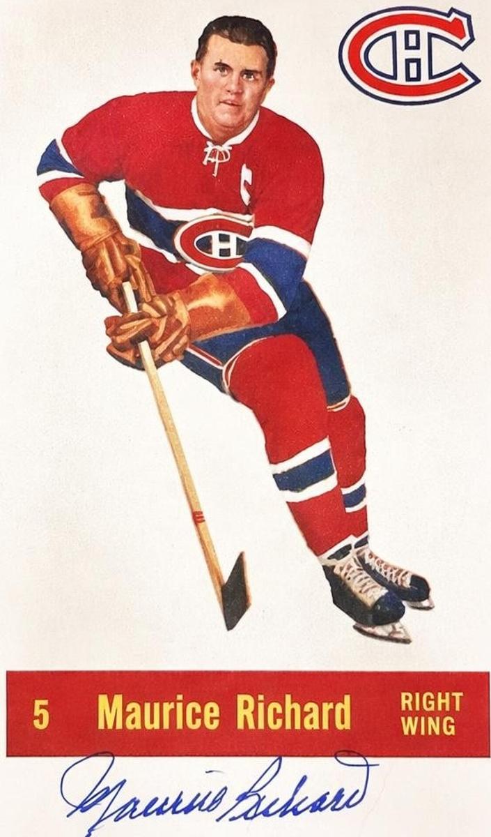 1957 Parkhurst Hockey Maurice Richard #5
