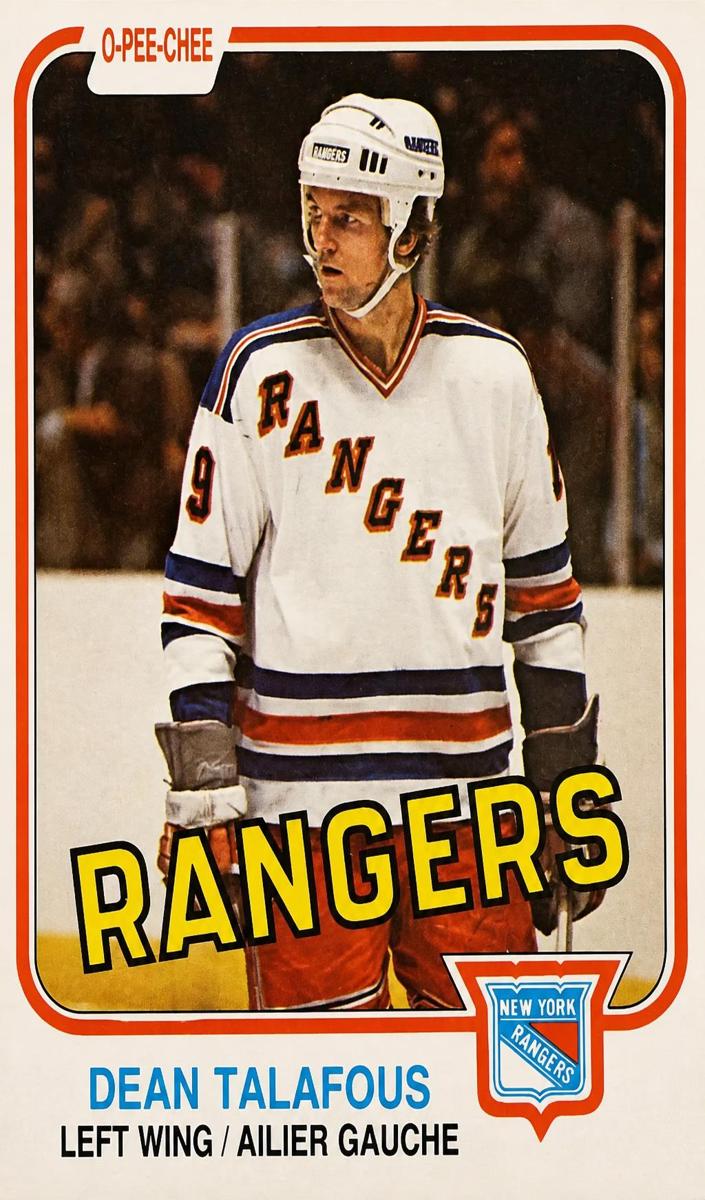 1981 O-Pee-Chee Hockey Dean Talafous #235 PSA 9