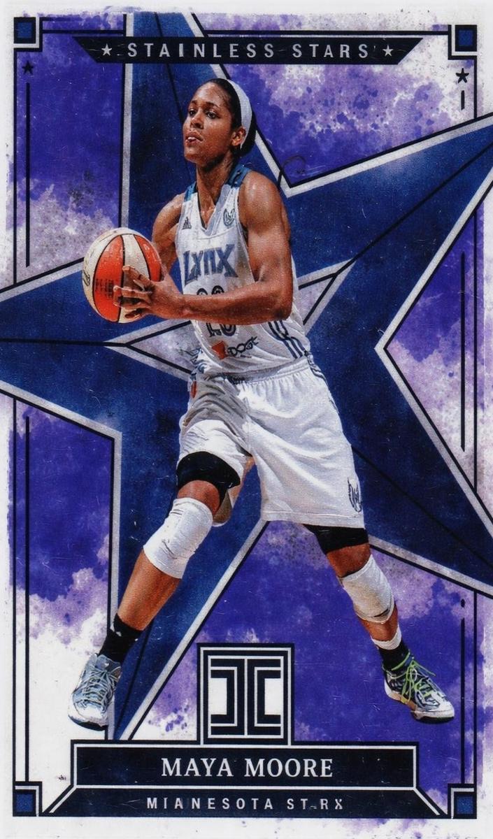 2025 Panini Impeccable WNBA Basketball Blue Maya Moore #22