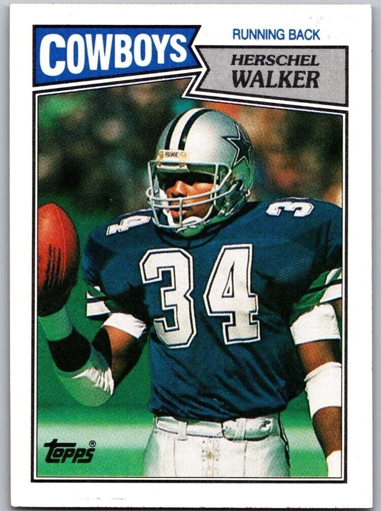 1987 Topps Football Herschel Walker #264 PSA 9