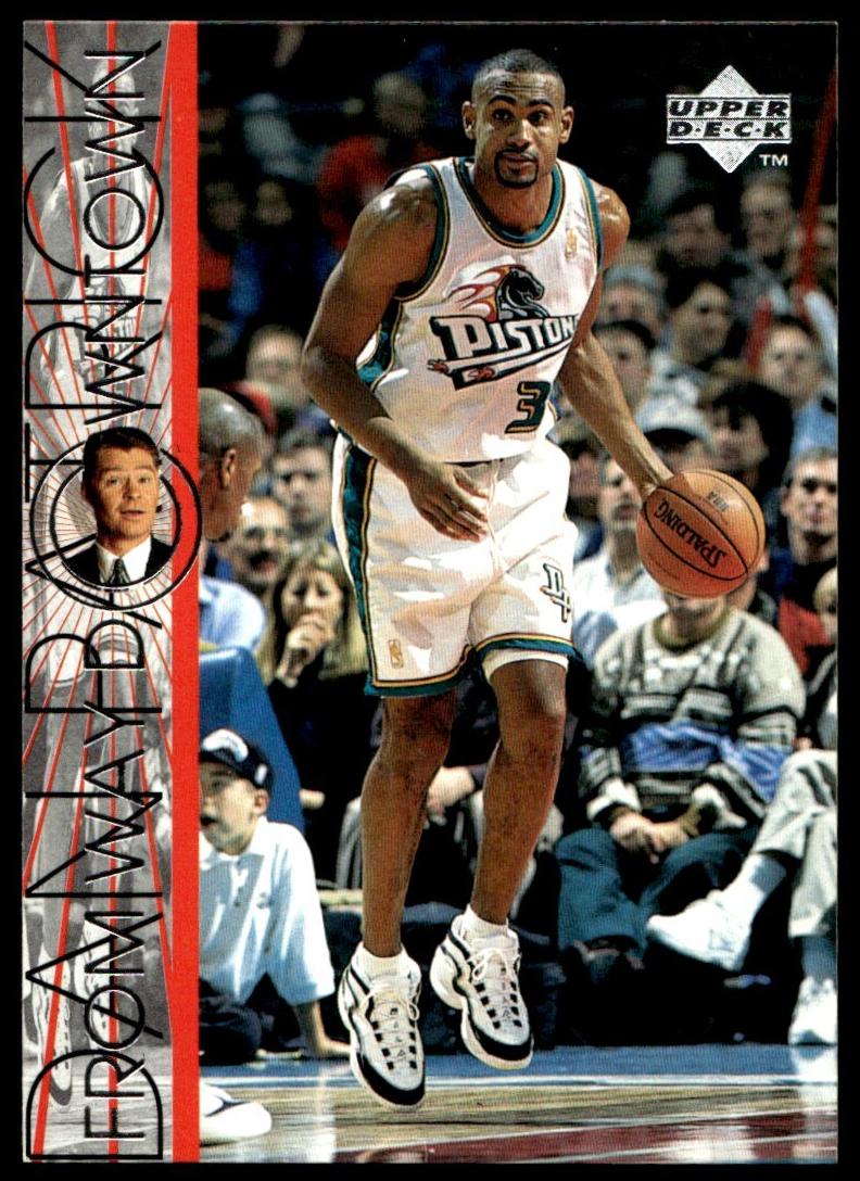 1996 Upper Deck Basketball Grant Hill #338 PSA 10
