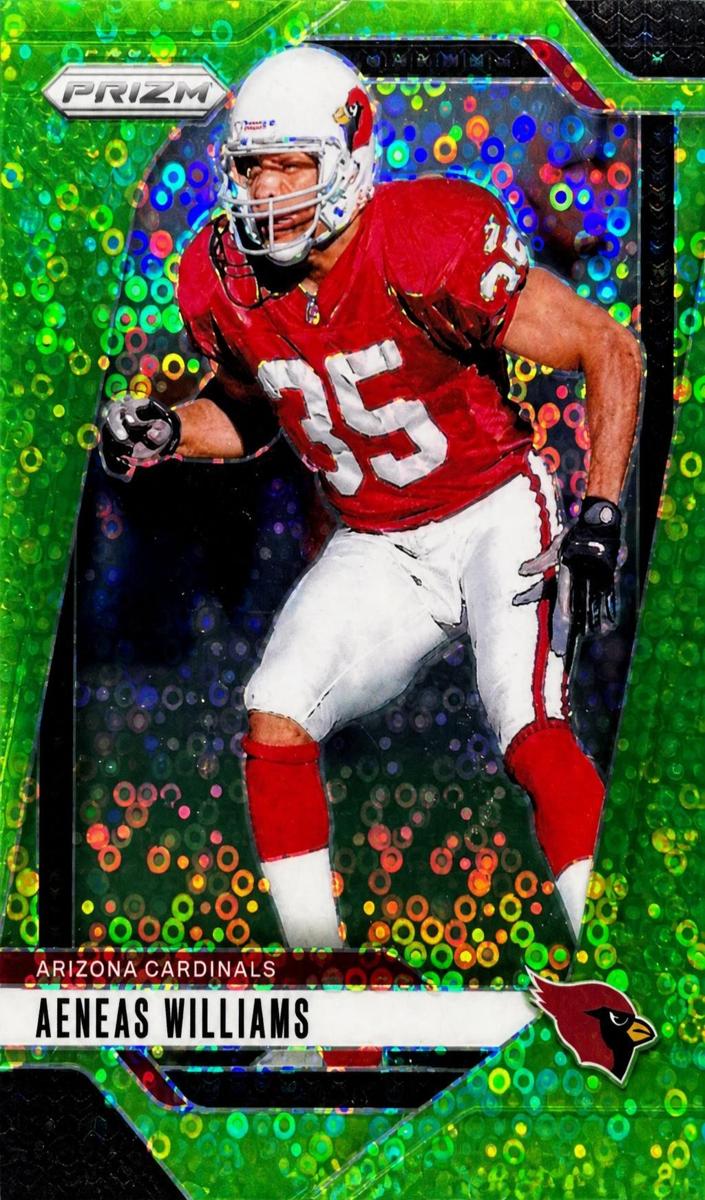 2024 Panini Prizm Football No Huddle Neon Green Aeneas Williams #7