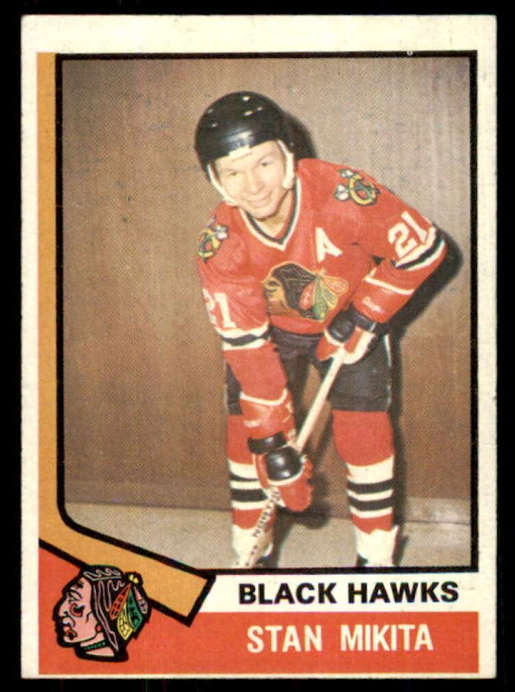 1974 Topps Hockey Stan Mikita #20 PSA 6