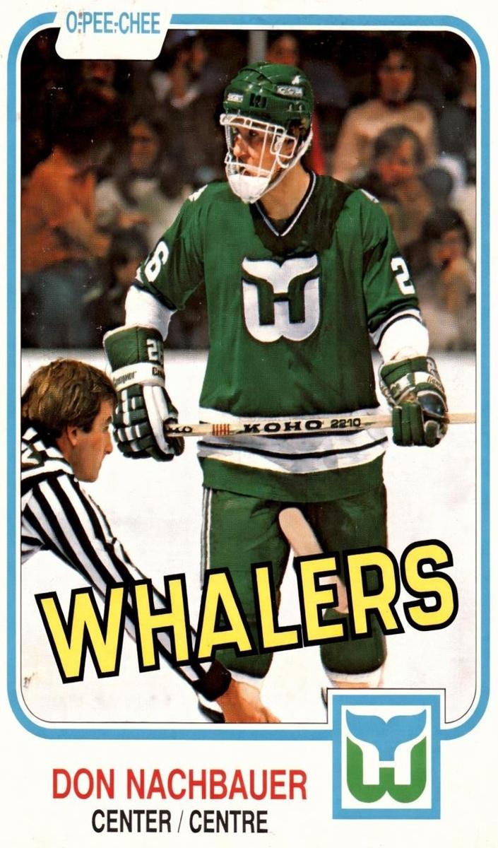 1981 O-Pee-Chee Hockey Don Nachbaur #138 PSA 9