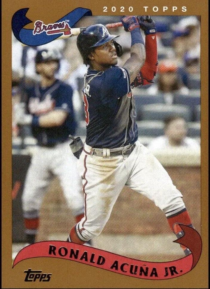 2020 Topps Archives Baseball Ronald Acuna Jr. #241 SGC 9.5