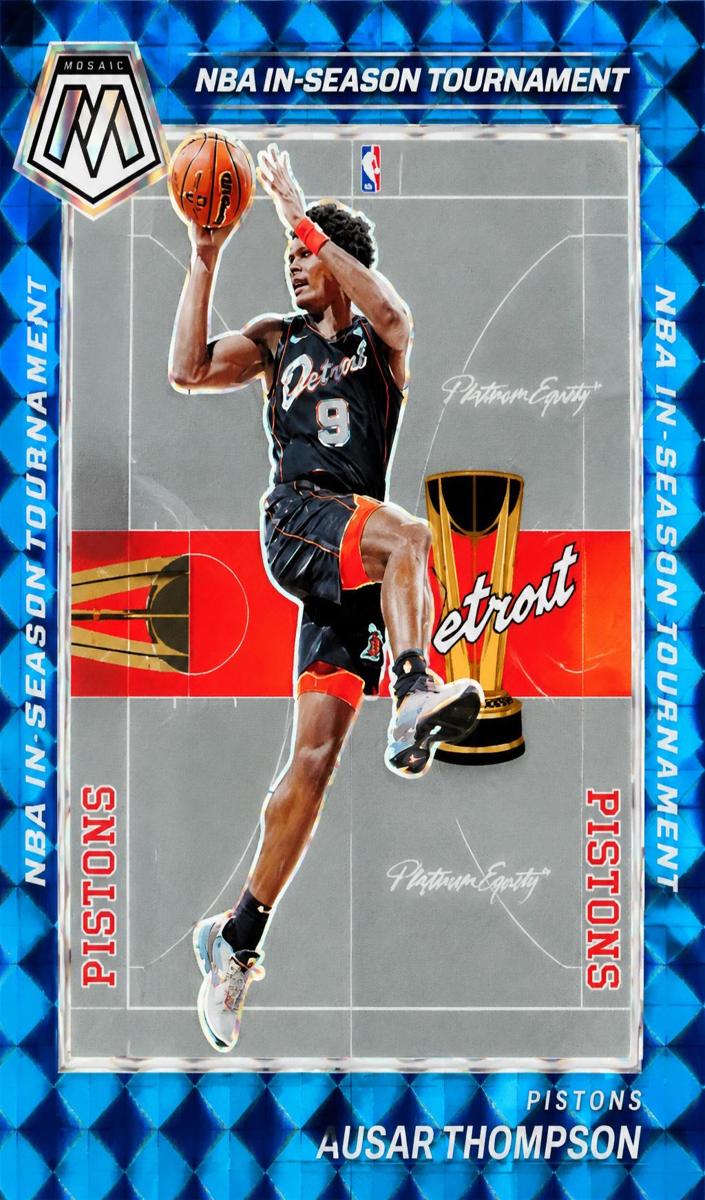 2023 Panini Mosaic Basketball Ausar Thompson #10 PSA 10