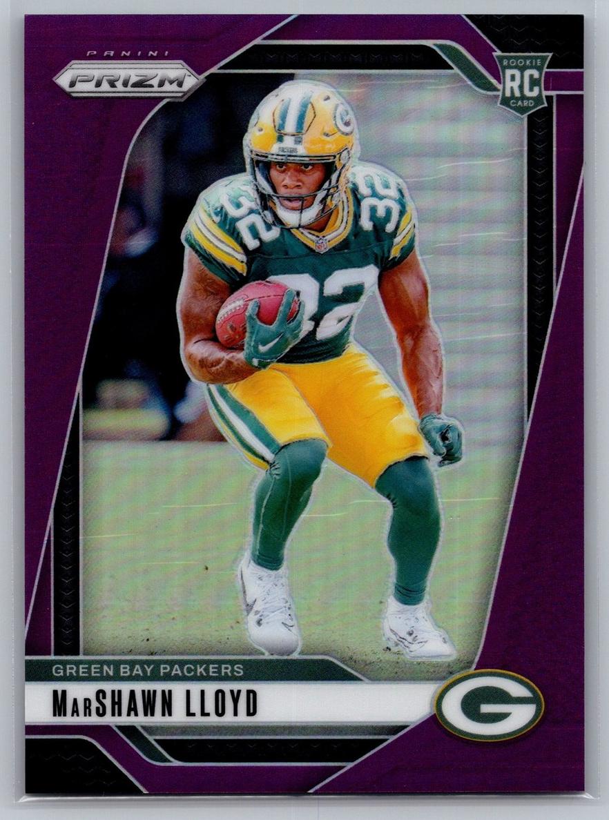 2024 Panini Prizm Football Purple MarShawn Lloyd #374