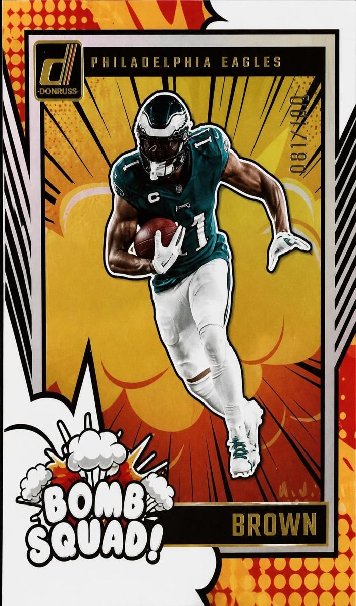 2024 Panini Donruss Football Holo A.J. Brown #4