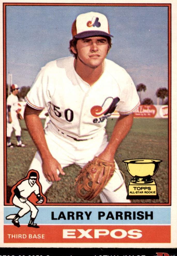 1976 O-Pee-Chee Baseball Larry Parrish #141 PSA 6