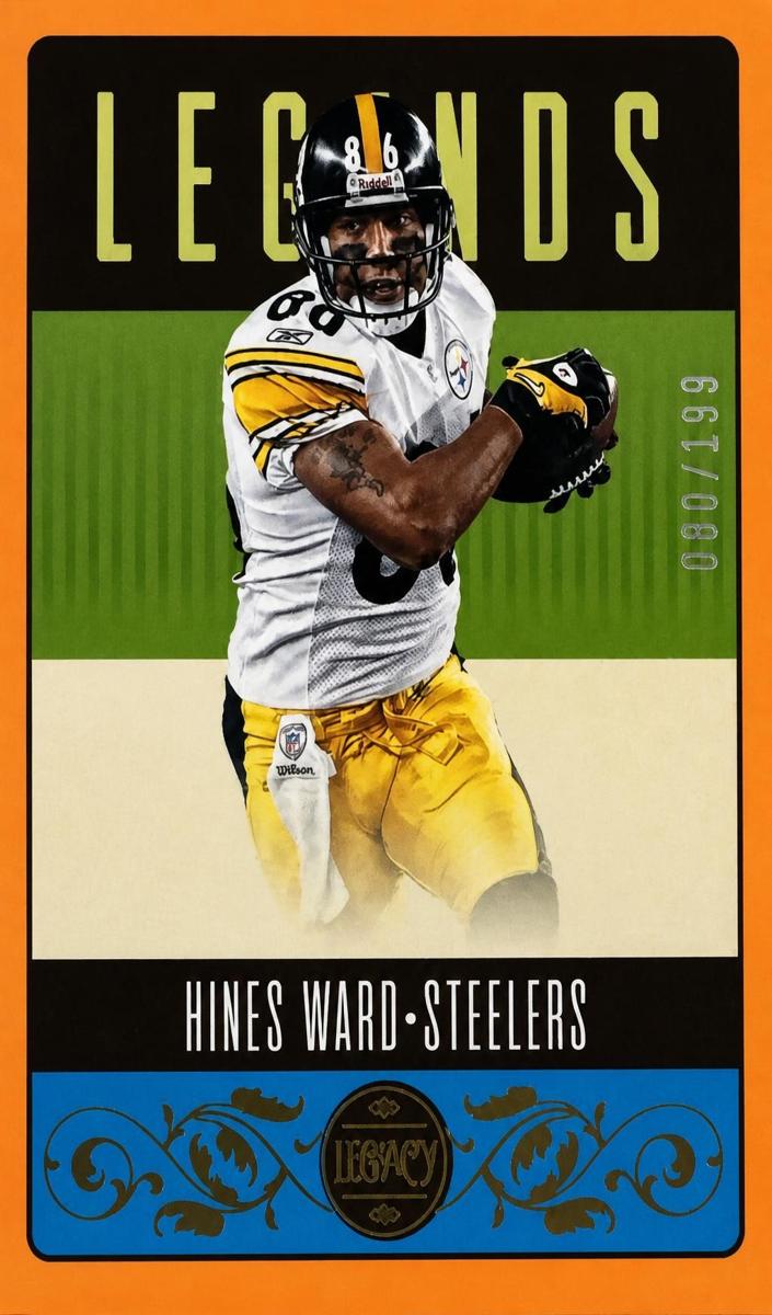 2023 Panini Legacy Football Orange Hines Ward #119