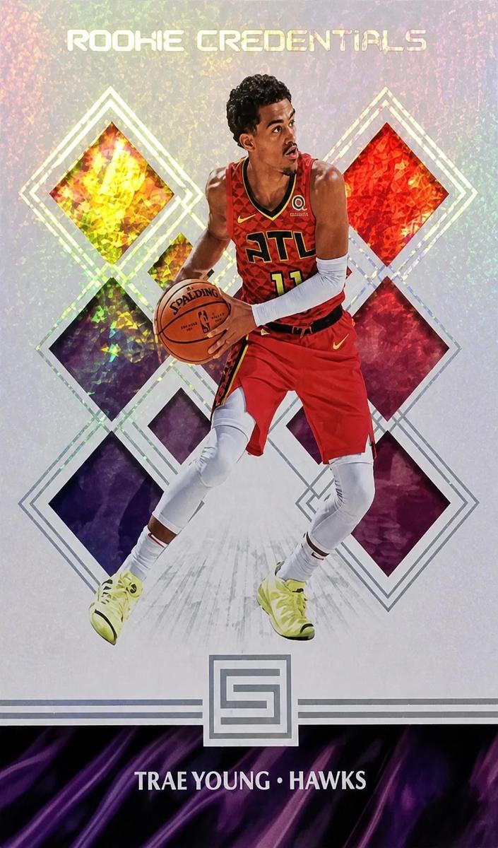 2018 Panini Status Basketball Trae Young #8 PSA 9