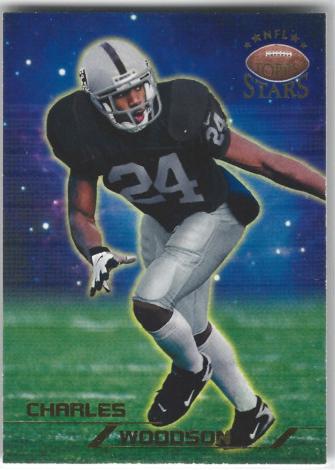 1998 Topps Stars Football Gold Charles Woodson #115