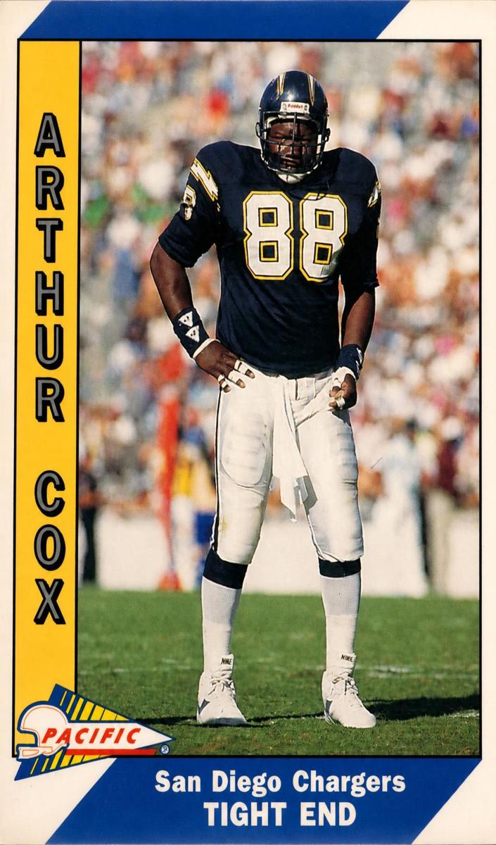 1991 Pacific Football Arthur Cox #441