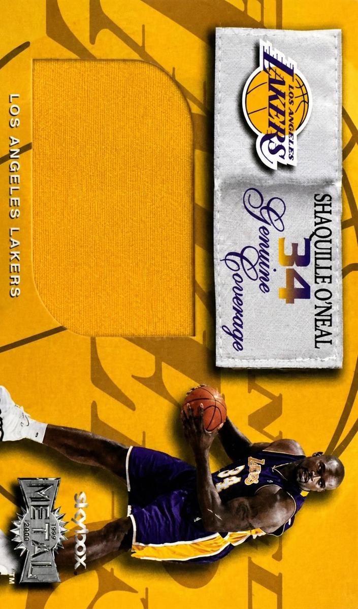 1999 Metal Basketball Shaquille O'Neal #NNO SGC 7