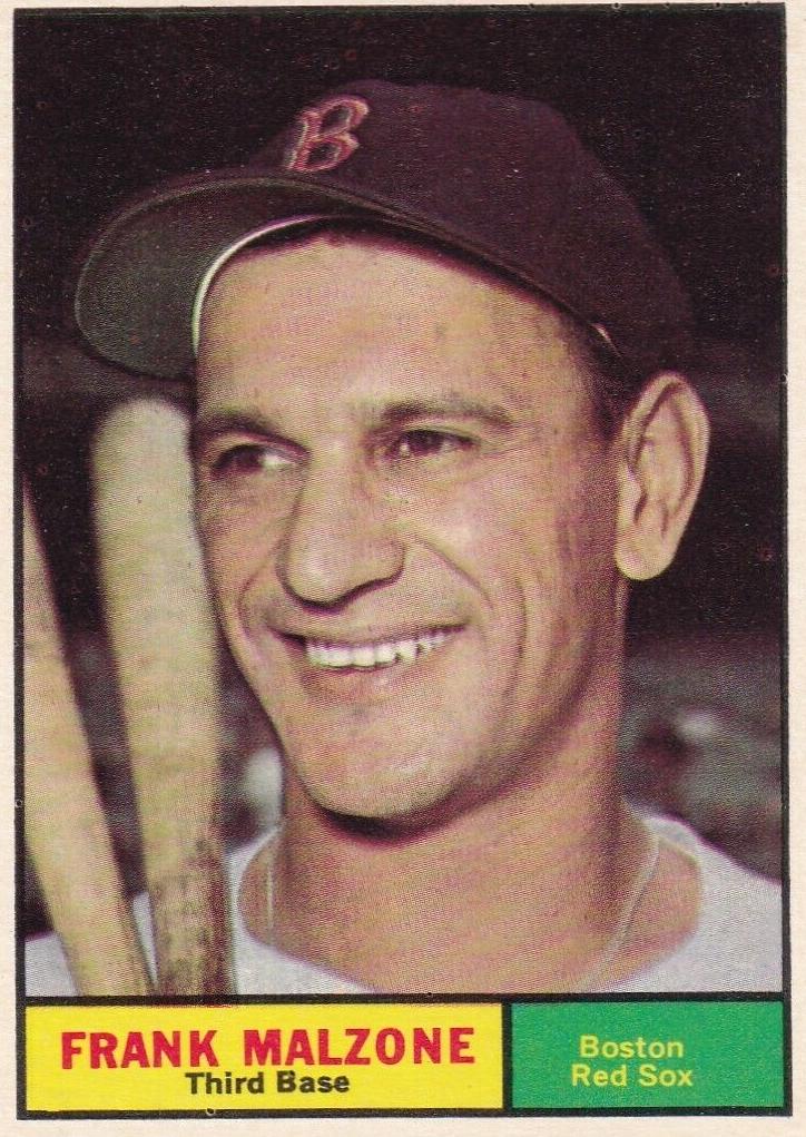 1961 Topps Baseball Frank Malzone #445 PSA 7