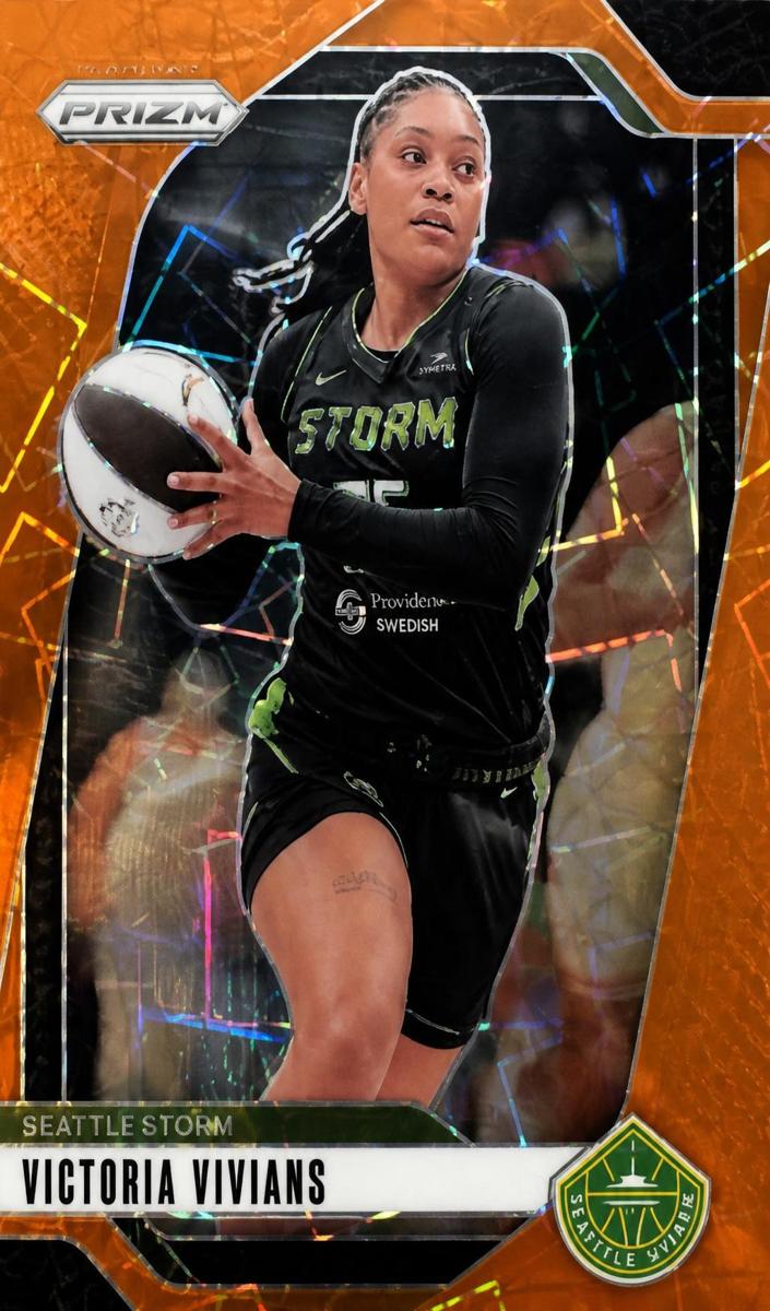 2024 Panini Prizm WNBA Basketball Orange Velocity Victoria Vivians #69