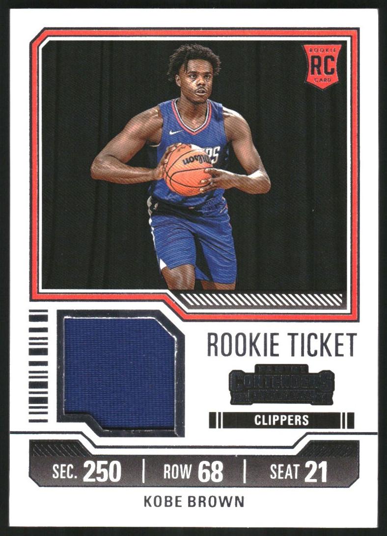 2023 Panini Contenders Basketball Kobe Brown #RTS-BRN