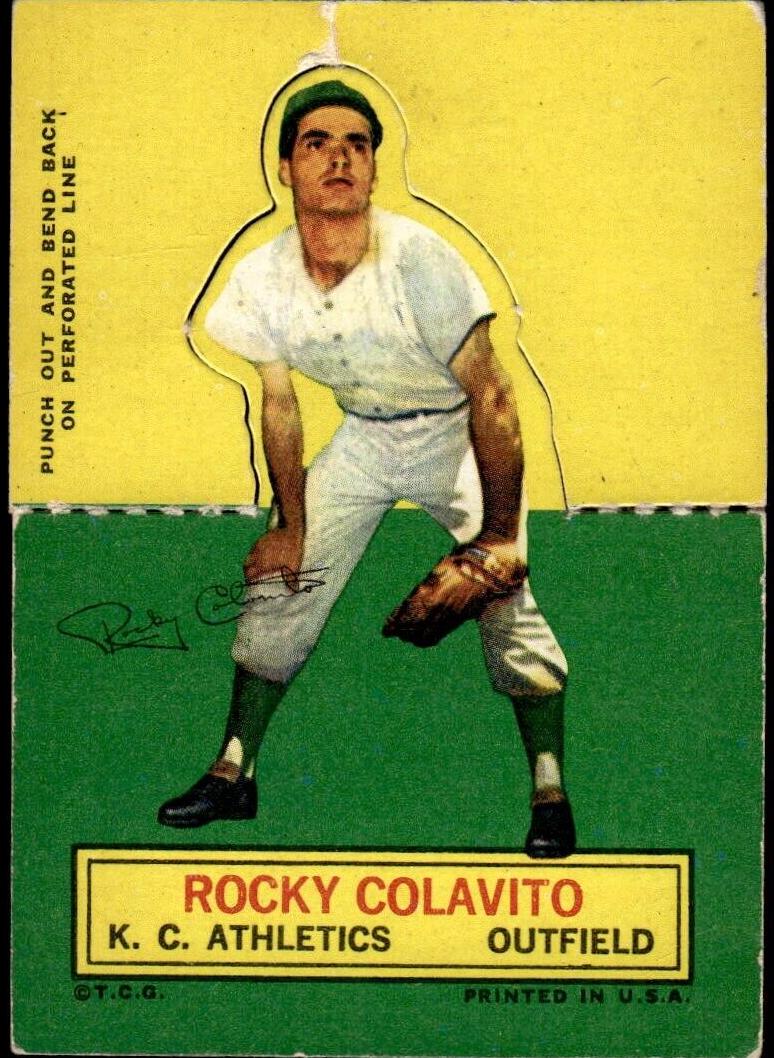 1964 Topps Stand-Up Baseball Rocky Colavito #NNO
