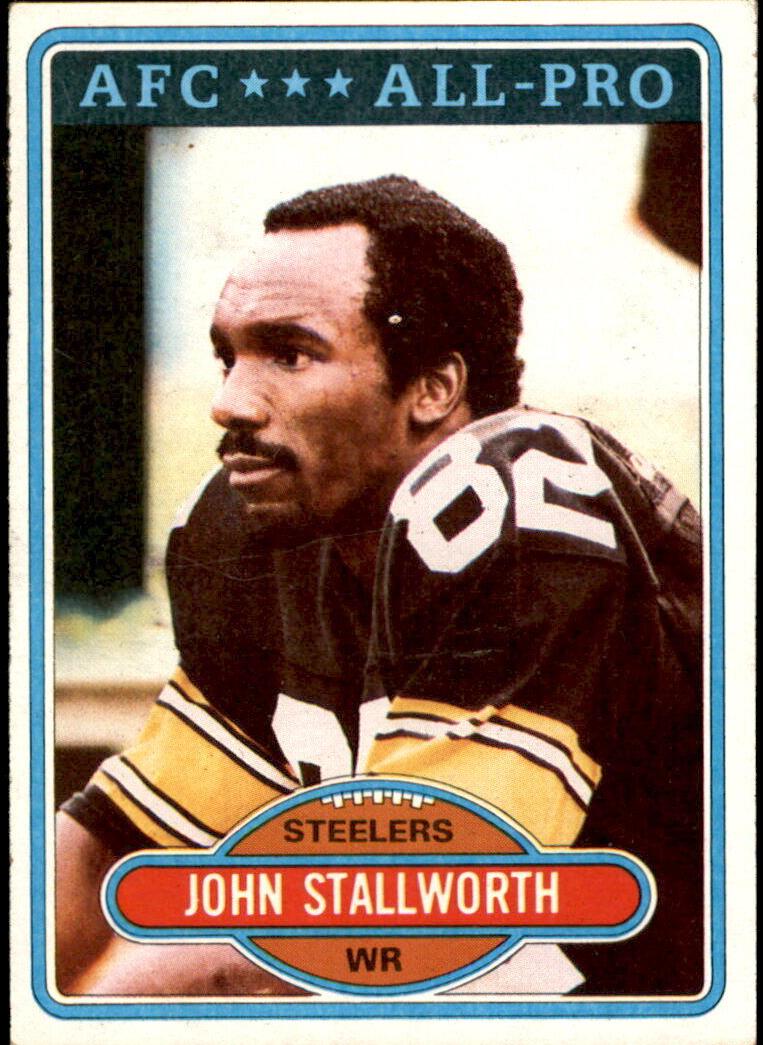1980 Topps Football John Stallworth #130 PSA 9