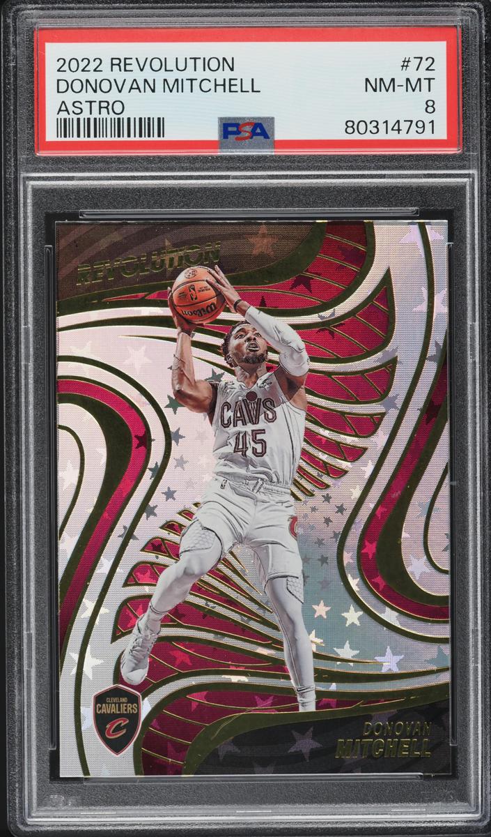 2022 Panini Revolution Basketball Astro Donovan Mitchell #72