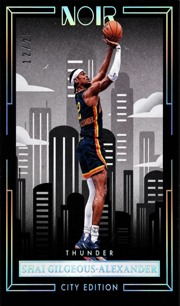 2024 Panini Noir Basketball Shai Gilgeous-Alexander #215