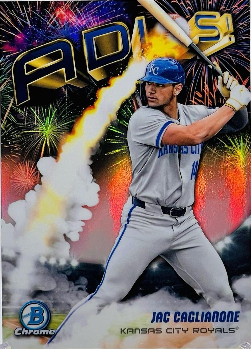 2025 Bowman Chrome Baseball Jac Caglianone #AD-3