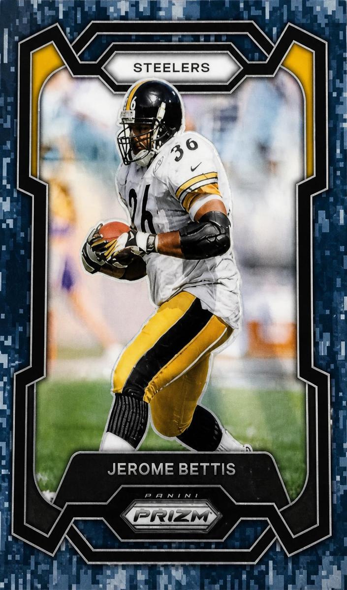 2023 Panini Prizm Football Navy Camo Jerome Bettis #251