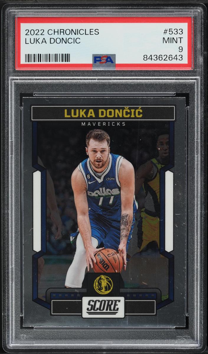 2022 Panini Chronicles Basketball Luka Doncic #533 PSA 9