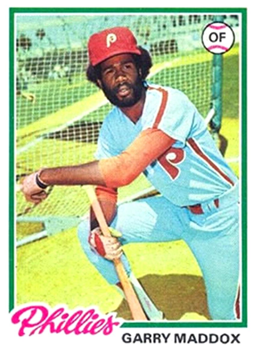 1978 Topps Baseball Garry Maddox #610 PSA 9