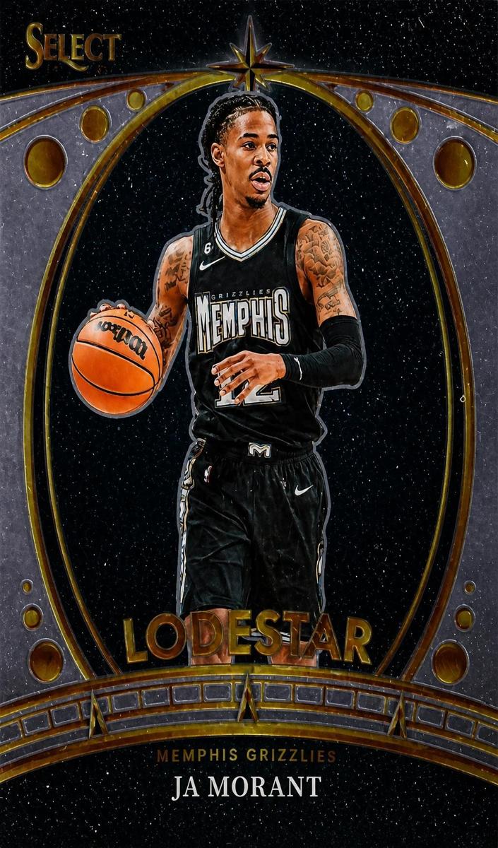 2023 Panini Select Basketball Ja Morant #10