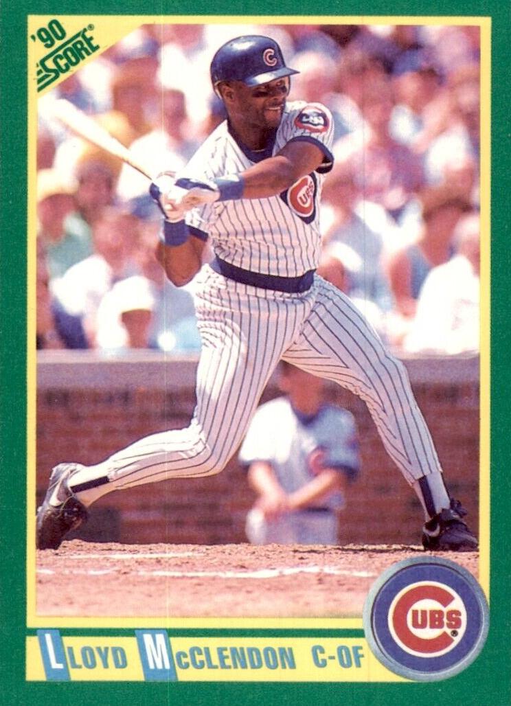 1990 Score Baseball Lloyd McClendon #176