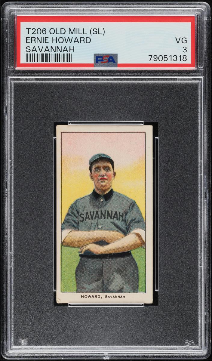 1909-11 T206 Baseball Ernie Howard #NNO