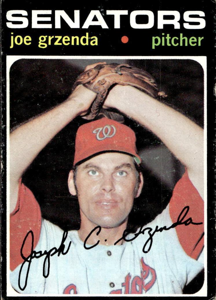 1971 Topps Baseball Joe Grzenda #518