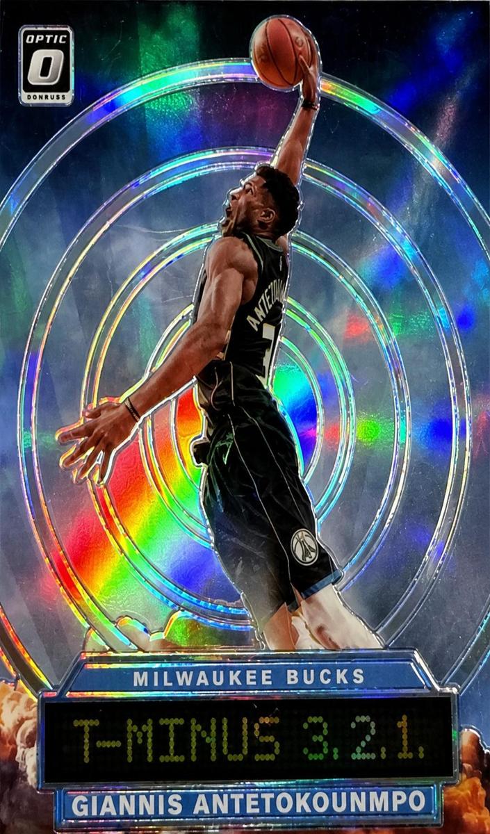 2019 Donruss Optic Basketball Holo Giannis Antetokounmpo #8