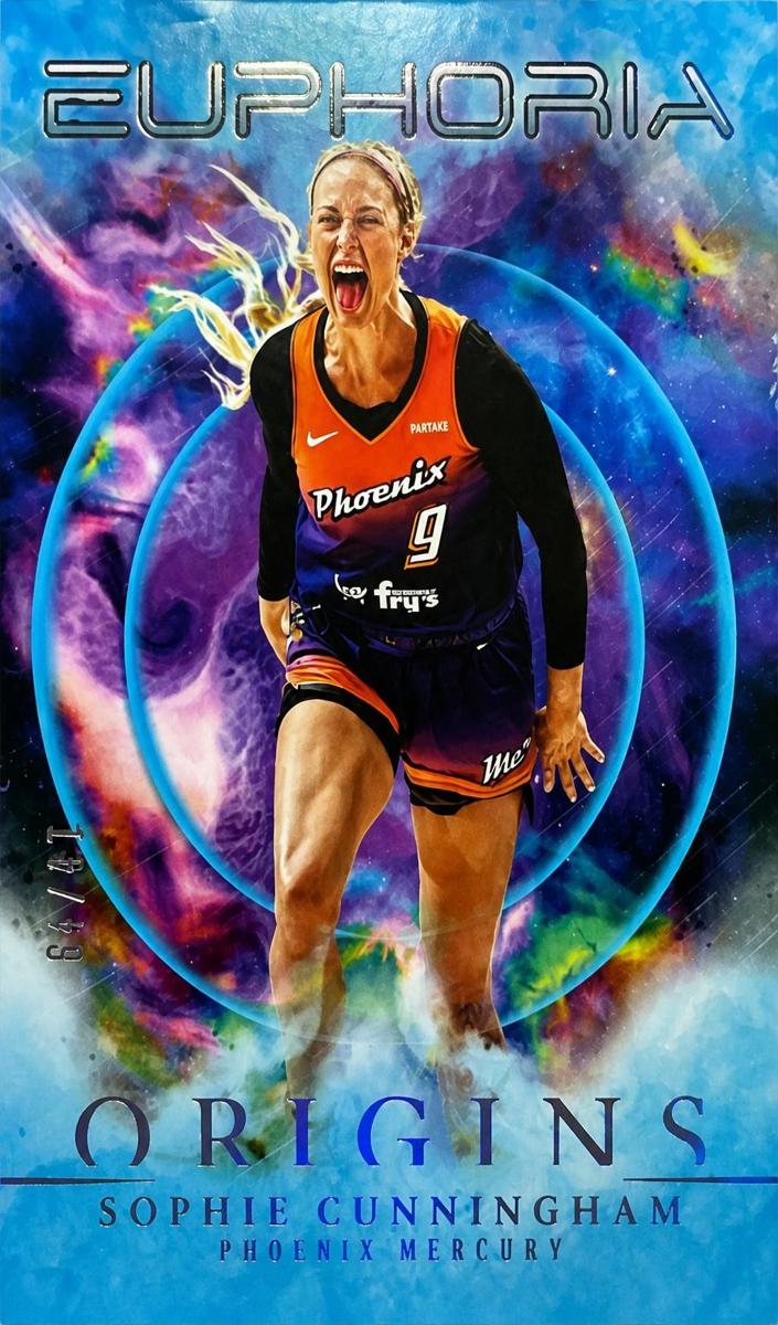 2024 Panini Origins WNBA Basketball Teal Sophie Cunningham #1 PSA 9