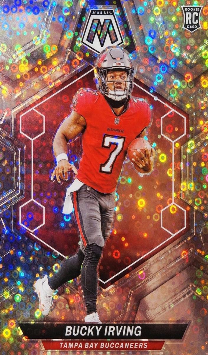 2024 Panini Mosaic Football No Huddle Silver Bucky Irving #385