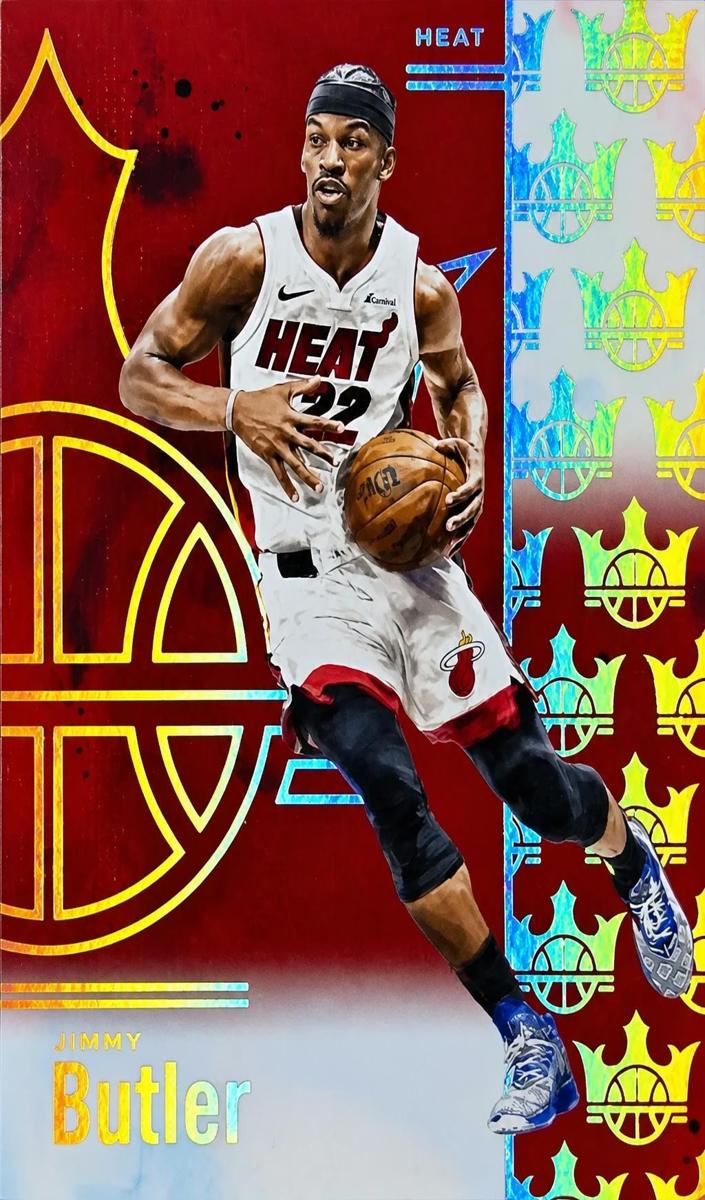 2024 Panini Court Kings Basketball Burgundy Jimmy Butler #32