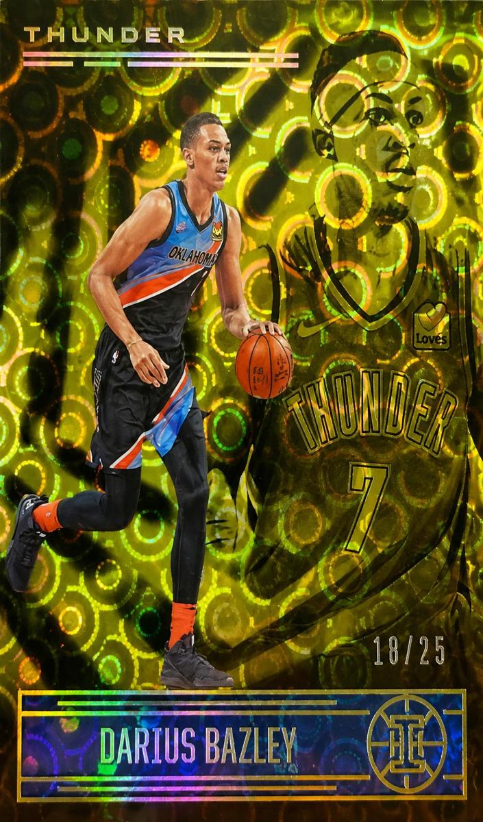 2020 Panini Illusions Basketball Darius Bazley #47