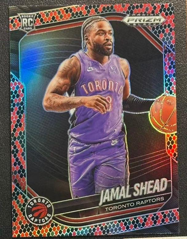 2024 Panini Prizm Black Basketball Snakeskin Jamal Shead #210