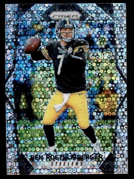 2017 Panini Prizm Football Disco Ben Roethlisberger #80 PSA 10