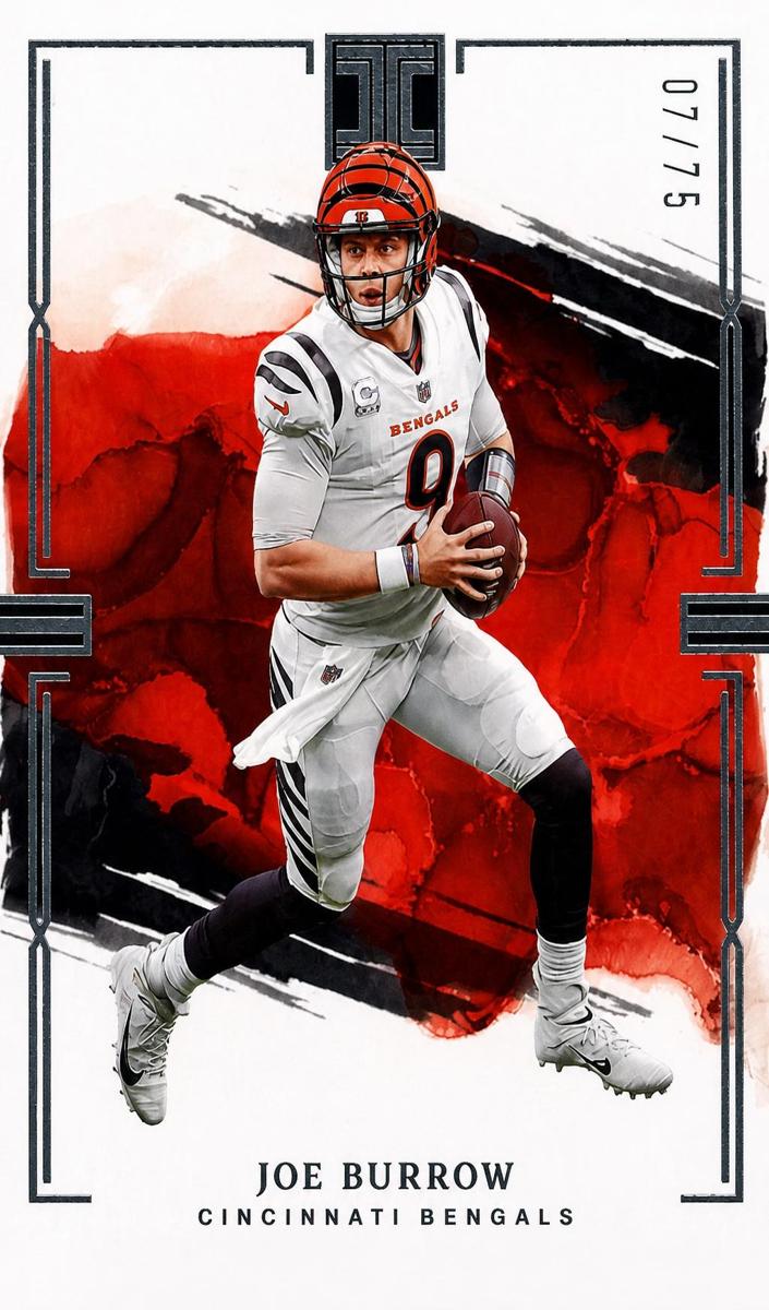 2023 Panini Impeccable Football Joe Burrow #15 SGC 9.5