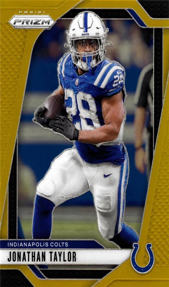 2024 Panini Prizm Football Gold Jonathan Taylor #121