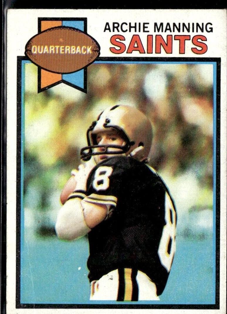 1979 Topps Football Archie Manning #383 PSA 7