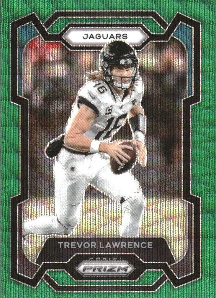 2023 Panini Prizm Football Green Wave Trevor Lawrence #139